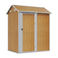 収納小屋 木製 - 屋外収納用 - 木材 - 90 x 60 x 120