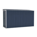 金属製ガーデン収納ボックス - 屋外用備品収納 - スチール - 200 x 90 x 130