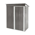 金属製工具収納小屋 - ガーデンや屋外での収納に使用 - スチール製 - 100 x 80 x 150